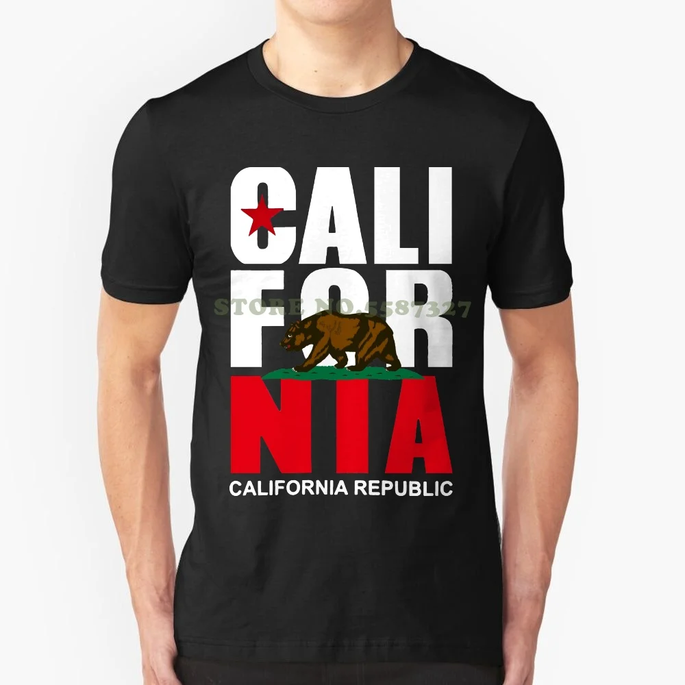 

Cali California Republic T Shirt Tee Shirt Hipster Harajuku Brand Clothing T Shirt