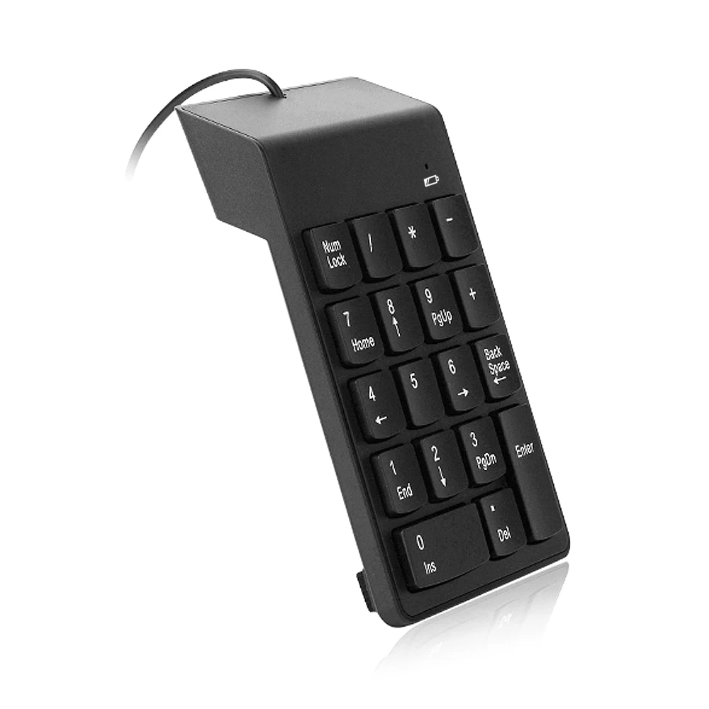 Проводная USB цифровая клавиатура тонкая мини с цифрами 18 клавиш для Mac Pro MacBook Air
