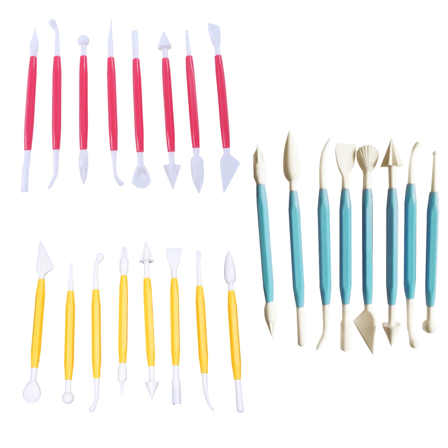 

Christmas Gift for Kids Clay Sculpture Tools Clay Polymer Clay Tool 8 piece set