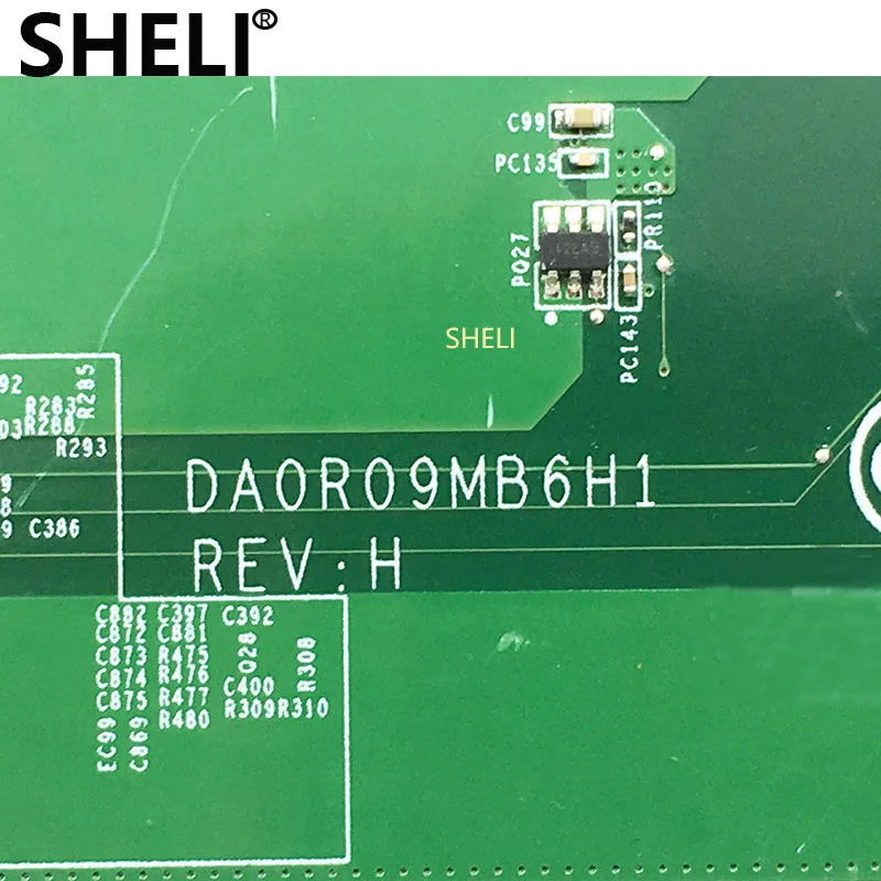 Материнская плата SHELI для DELL Высококачественная материнская 0F9C71 CN-0F9C71 Inspion 5720 N5720