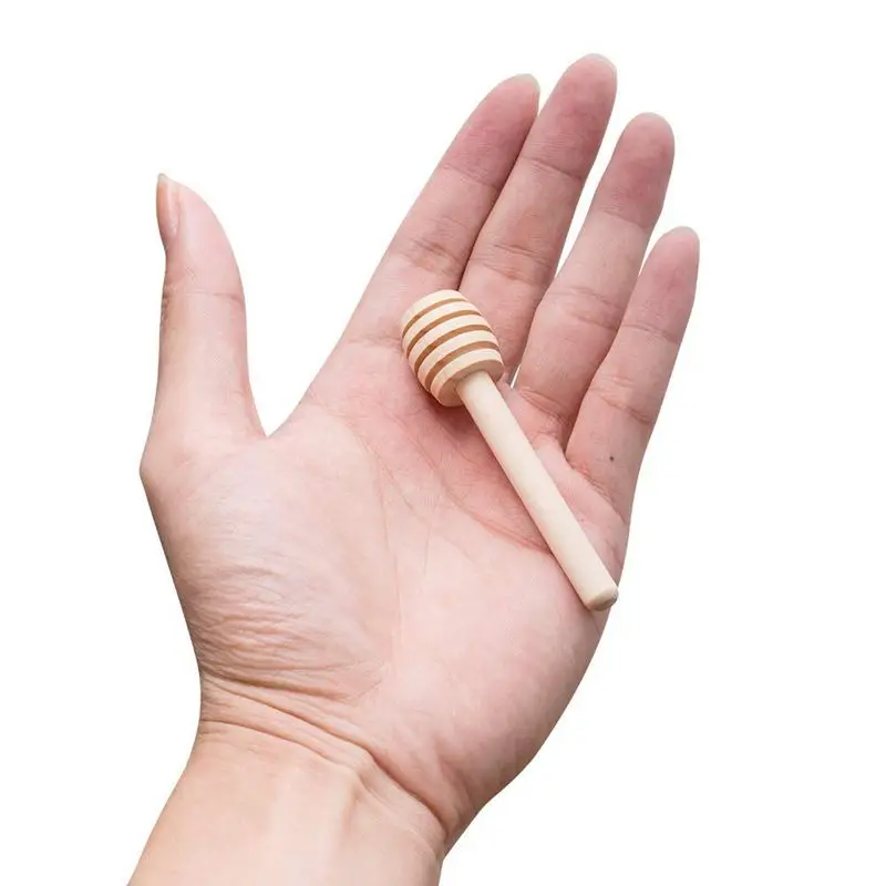 100 упаковок мини-палочек для медового стакана индивидуально обернутый сервер