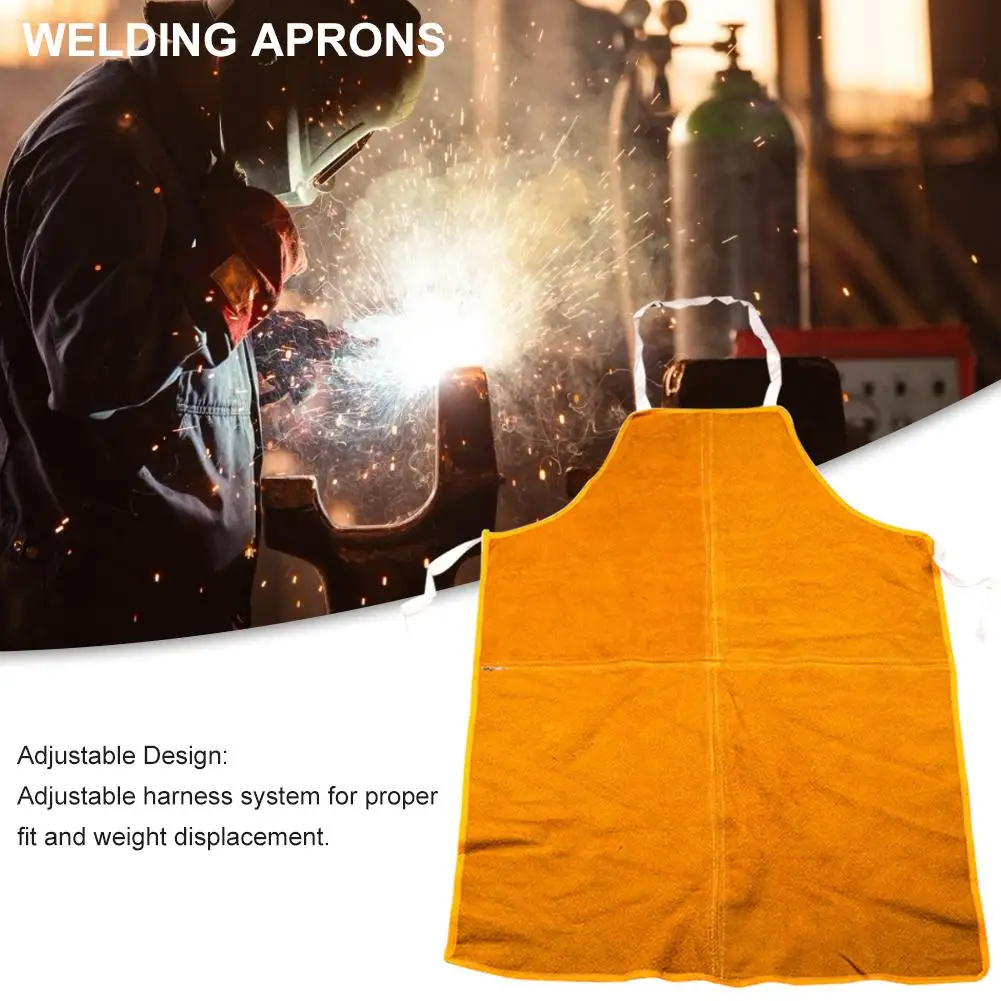 Сварочный фартук огнестойкий кожаный защитный чехол для одежды Износостойкий