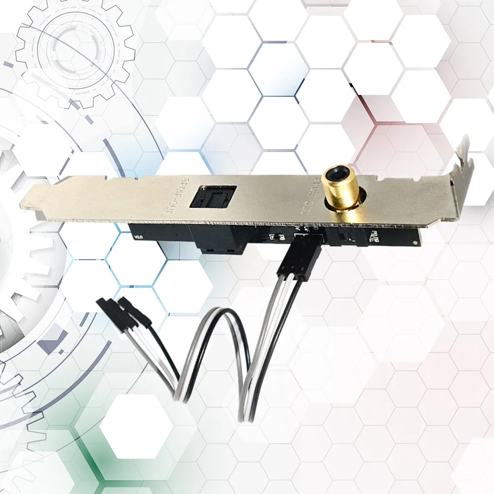 24Bit дочерняя карта SPDIF Оптическое волокно Коаксиальная цифровая звуковая