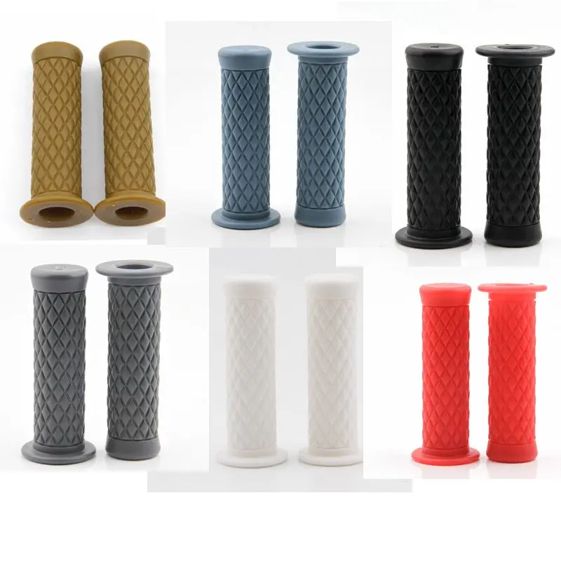 

Универсальные винтажные резиновые мотоциклетные ручки 7/8 дюйма 22 мм в стиле ретро для Кафе Racer