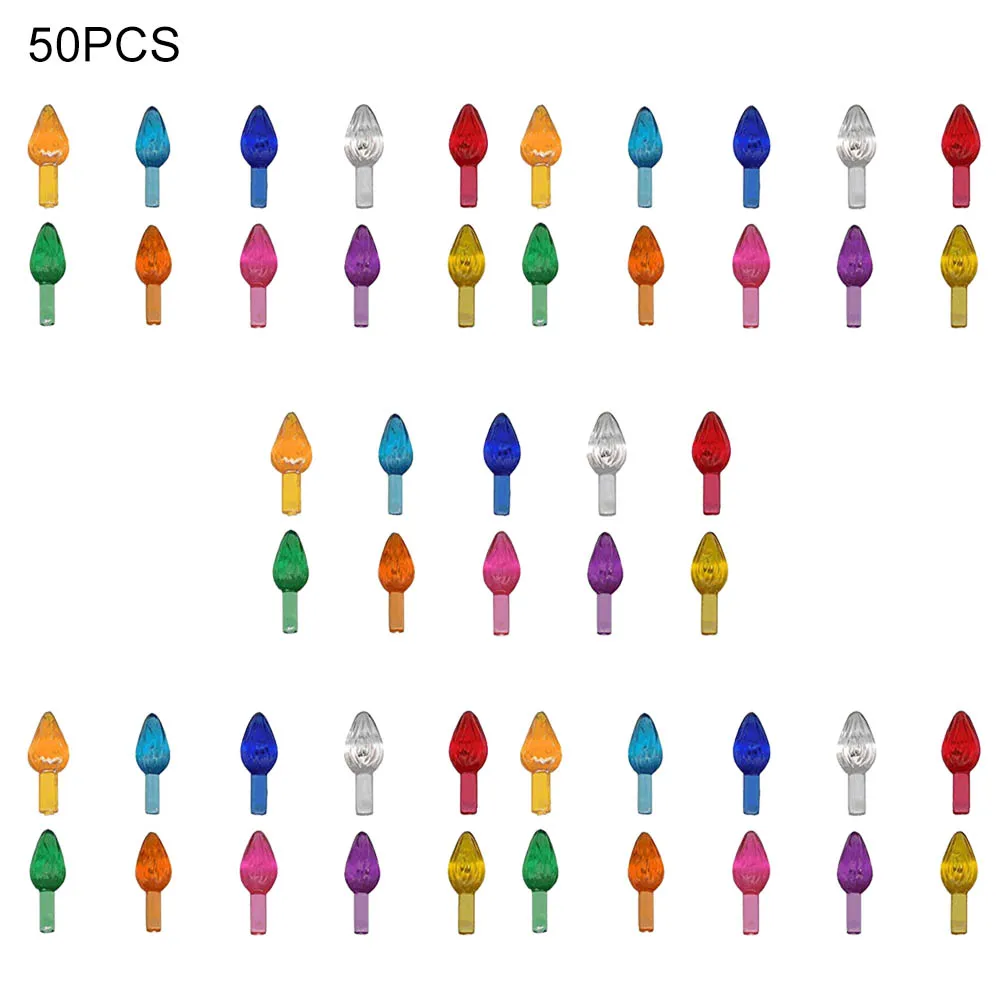 50 шт. DIY лампы для замены рождественской елки украшения дома керамический