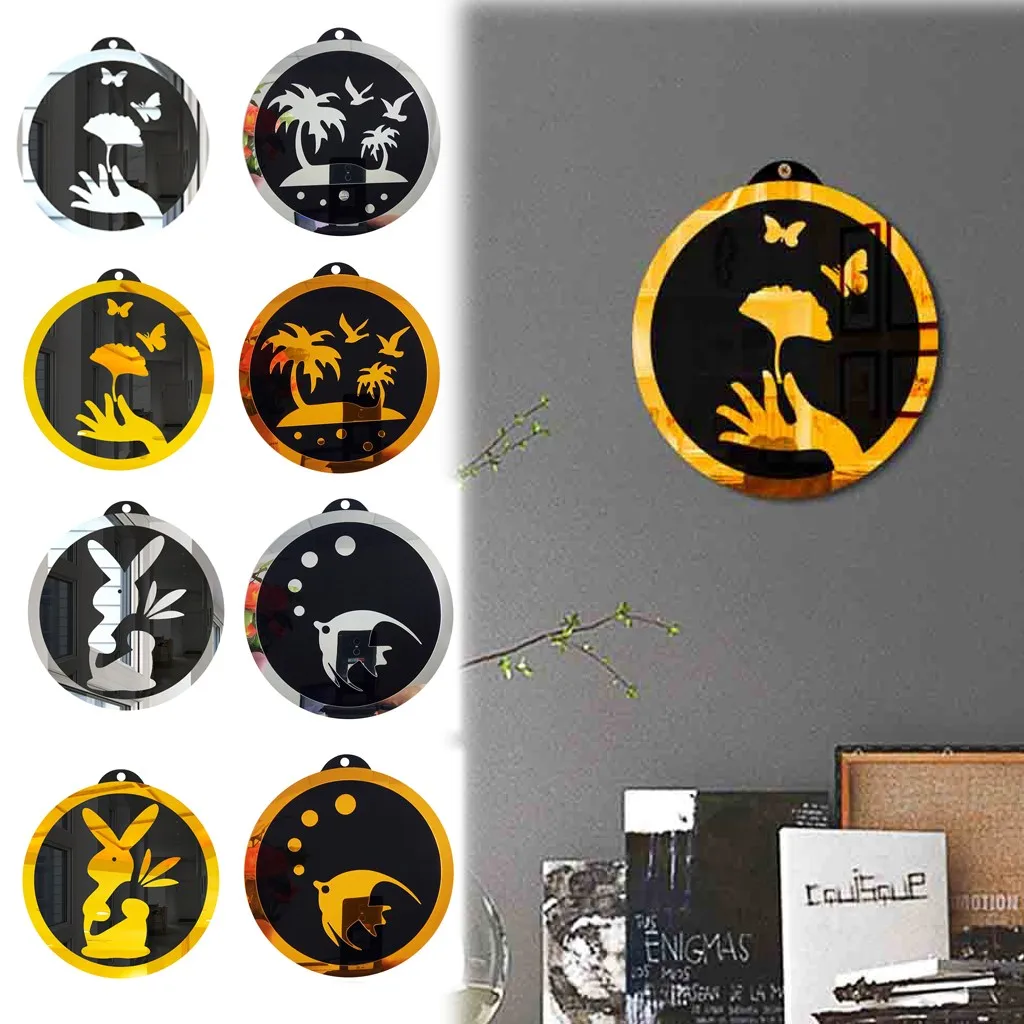 Настенные стикеры Роскошные 3D Животные пейзаж домашний декор колокольчик крутое