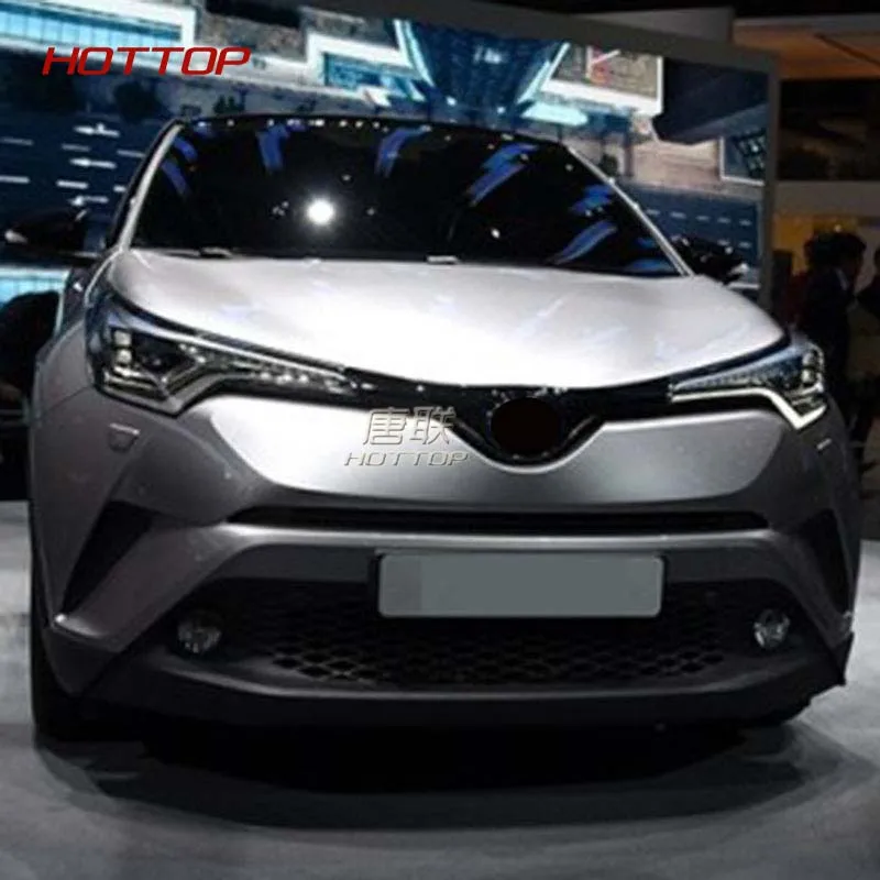 HOTTOP 2 * ABS черный внешний передний бампер боковая решетка радиатора отделка для