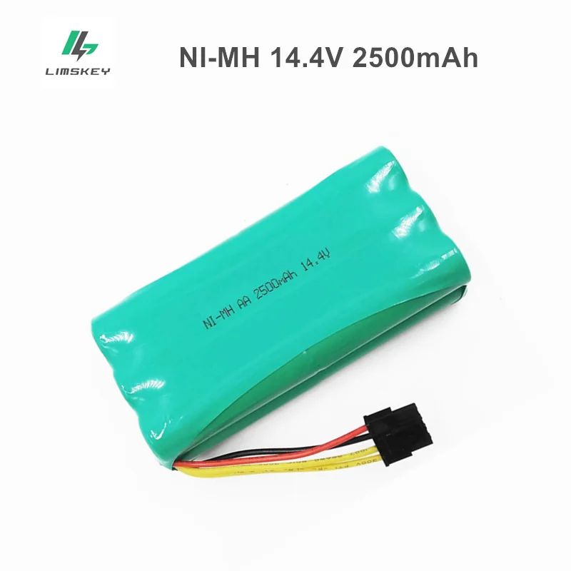 14 4 V Ni MH AA Аккумуляторная батарея 2500MAH Для Ecovacs Deebot Deepoo X600 ZN605 ZN606 ZN609 Midea Redmond