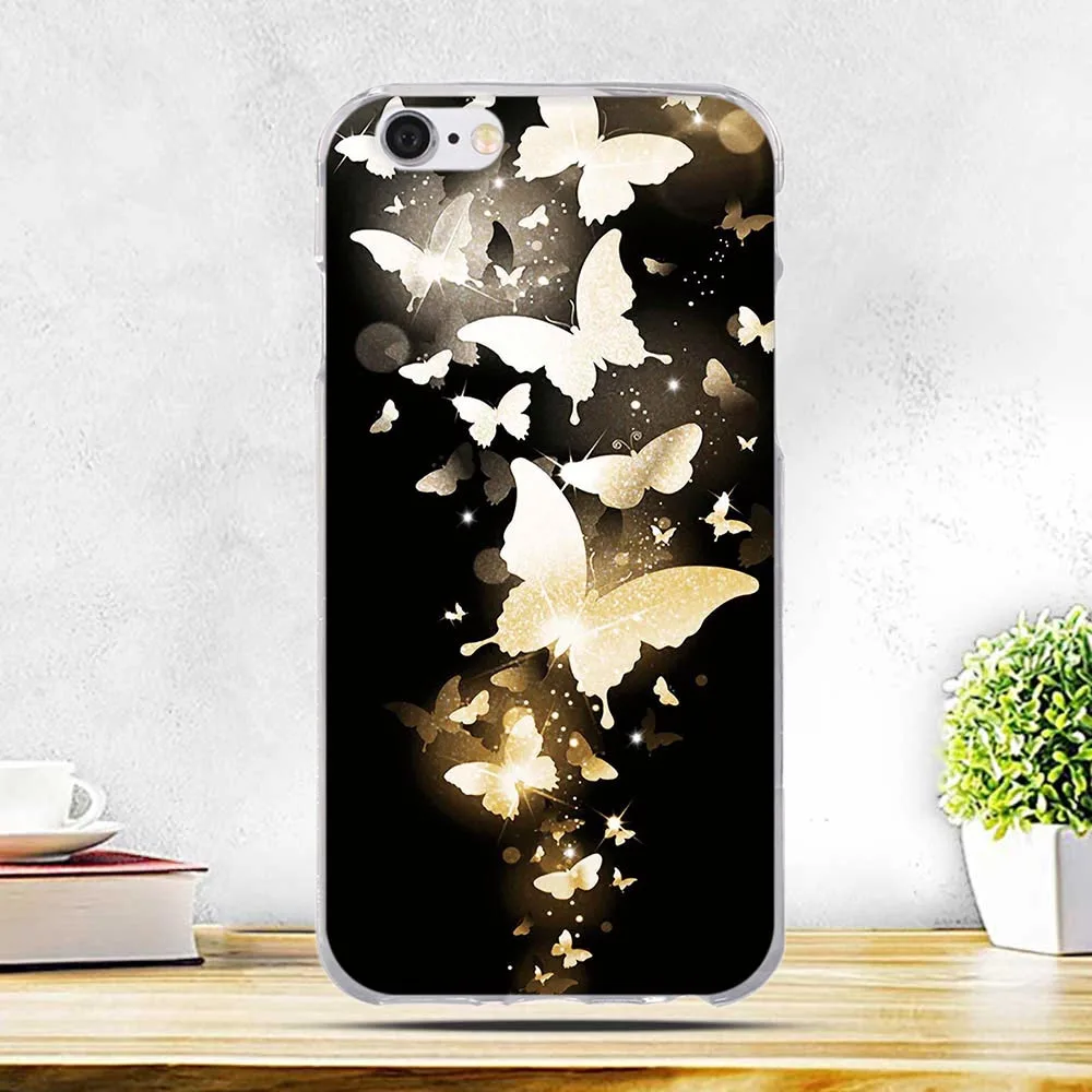 Мягкий ТПУ чехол для телефона s для Apple iphone 6 Чехол роскошный 3D Рельефный цветочный чехол Чехол для iphone 6 S 6 S силиконовый чехол
