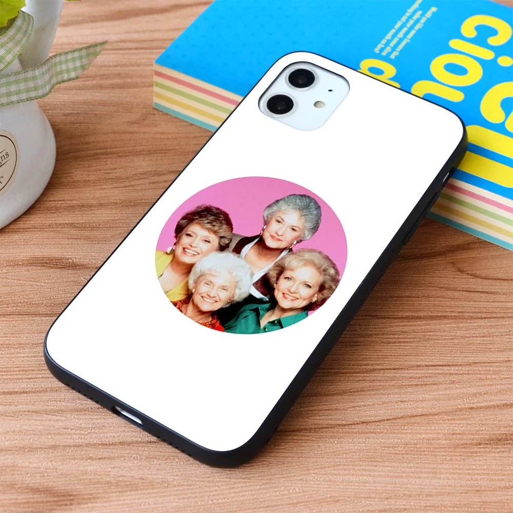 

For iPhone Thank You For Being A Friend Soft TPU border Apple iPhone Case