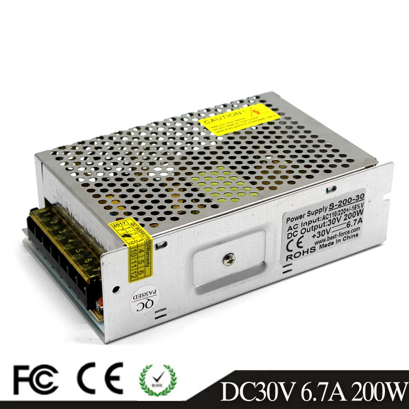 Импульсный источник питания с одним выходом трансформатор 200 в 110 В 220 постоянного