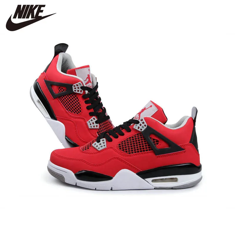 

Air aj 4 Retro Men Basketball Shoes Toro Bravo Bred Fire Red Black White Cement Cactus Jack Sports Sneakers