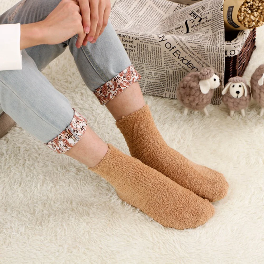 

Men's Business Cotton Socks Solid Color Spring Autumn Winter For Male Tube Gift Socks Breathable Mens Sports Thick Casual Socks