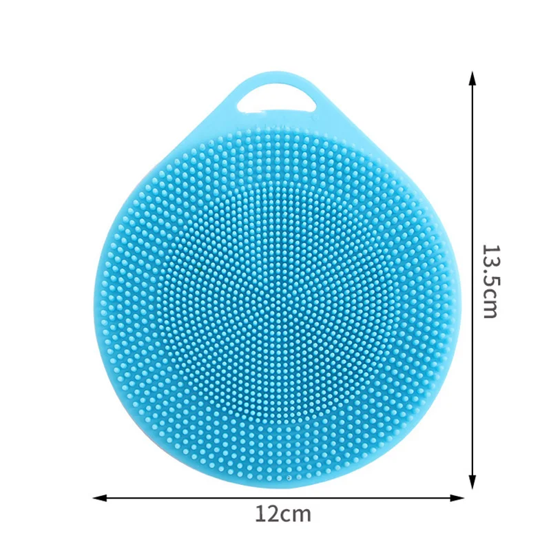 Щетка для мытья посуды Многофункциональный силиконовый спонж кастрюли щетки