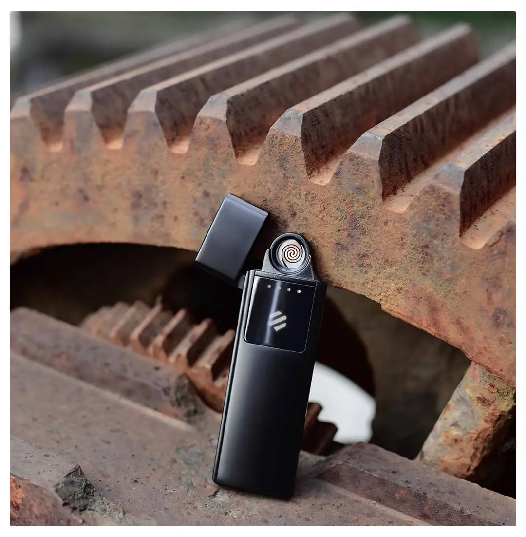 Xiaomi Beebest металлический электронный прикуриватель USB Перезаряжаемый сенсорный экран ветрозащитные сигареты гаджеты для мужчин безопасный без огня