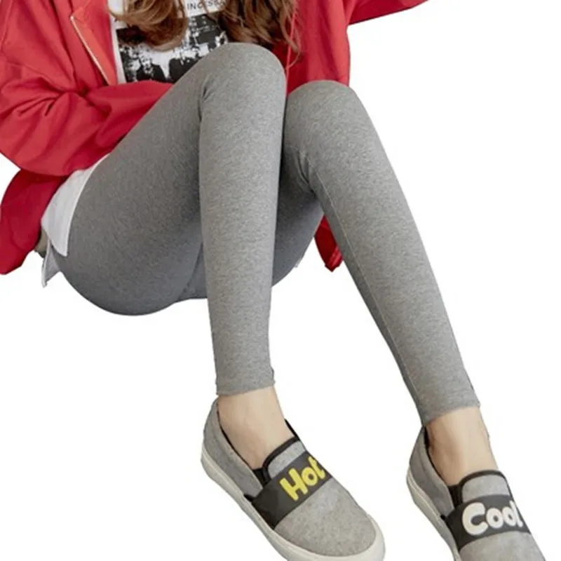 Новое поступление весенние женские тянущиеся леггинсы Модальные хлопковые