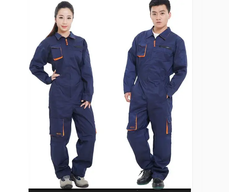 

S-5xl Coverall Overalls Men Uniform Auto Repair Machine Repair Dust Clothing Jumpsuit Plus Size Repairman Strap Working Trousers