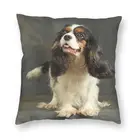 Крутая наволочка для подушки, квадратная наволочка для подушки с 3D рисунком собаки для гостиной