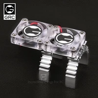 upgrade accessories for trx 4 trx4 of 1 10 rc car with heat sensor motor radiator and cooling fan