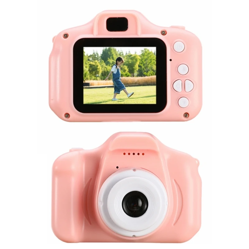 HD экран заряжаемый цифровой мини камера 2 дюймов дети мультфильм милый игрушки