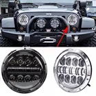 2 шт Автомобильный светодиодный 7 дюймов круглый фар Conversion Kit для VW Beetle классический 1950 -1979 Lada Niva 4X4 Уаз Hunter фары