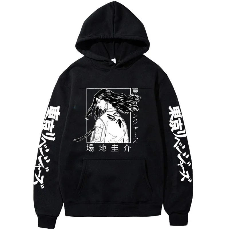

Tokyo Revengers Hoodie Harajuku Anime Hoodies Long Sleeve Keisuke Baji Sweatshirts Pullover Men Clothes