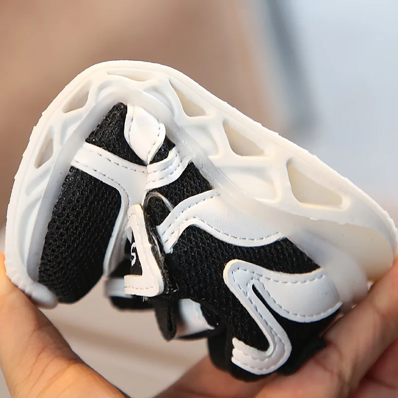 Детские светящиеся кроссовки спортивная обувь со светодиодной подсветкой для