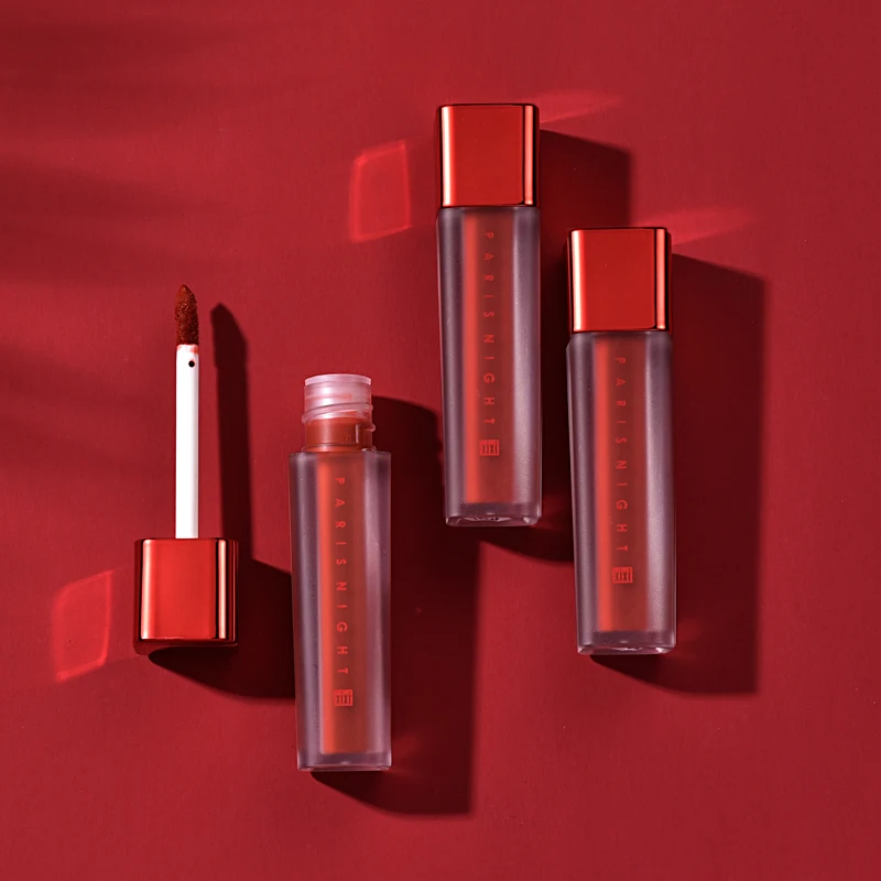 Очаровательный матовый блеск для губ с облаком 5 ярких цветов сексуальный Макияж