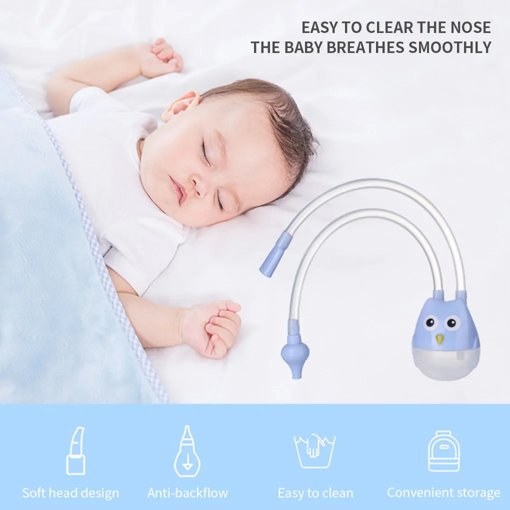 Aspirador de succi&oacute;n Nasal para beb&eacute;, limpiador de nariz, herramienta de succi&oacute;n de protecci&oacute;n, 1 ud., gran oferta-3