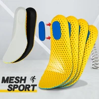 memory foam insoles sport support running insert mesh deodorant breathable cushion for feet man women orthopedic soles