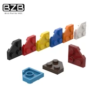 bzb moc bricks 26601 2x2 base board missing corner ldd 26601 for building blocks parts diy construction christmas gifts toys