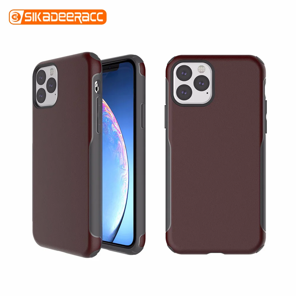 2 в 1 противоударные чехлы для телефонов iPhone 11 Pro Max XS X XR пылезащитный силиконовый
