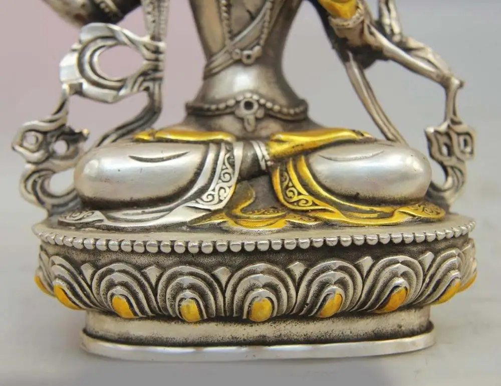 Тибетский буддизм Белый Медный Серебряный Манджушри бодхисаттва манджушри