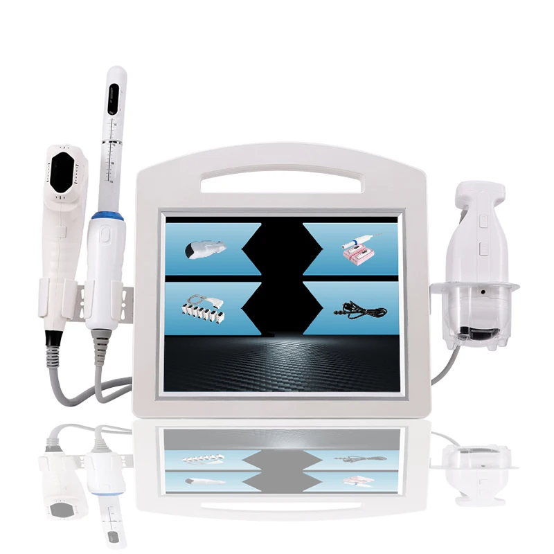 

3 in 1 hifu 4D anti aging wrinkle removal vmax ultrasound lipo body slimming machine high intensity focused ultrasound