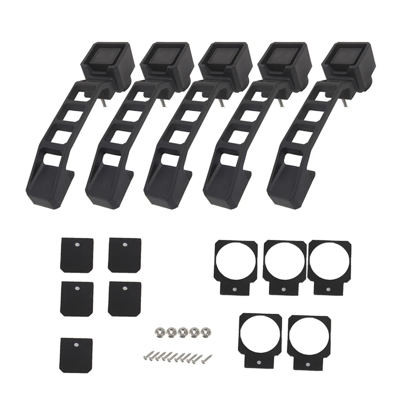 

Передние/задние дверные ручки для водителя/пассажирской стороны для Jeep Wrangler JK 2007-2017 4 двери