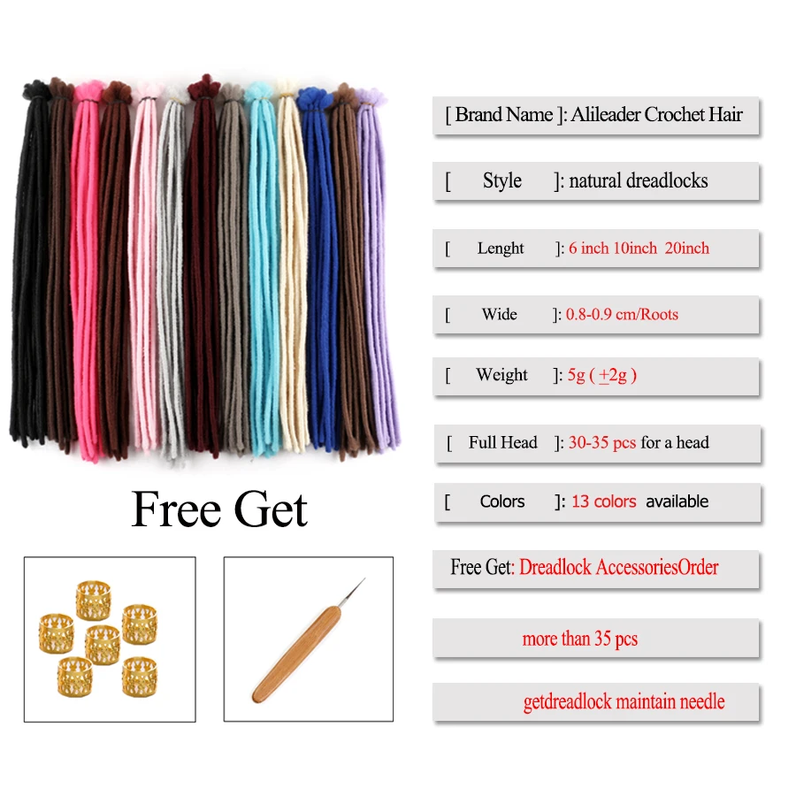 Alileader 6 дюймов короткие косички для плетения крючком высококачественные