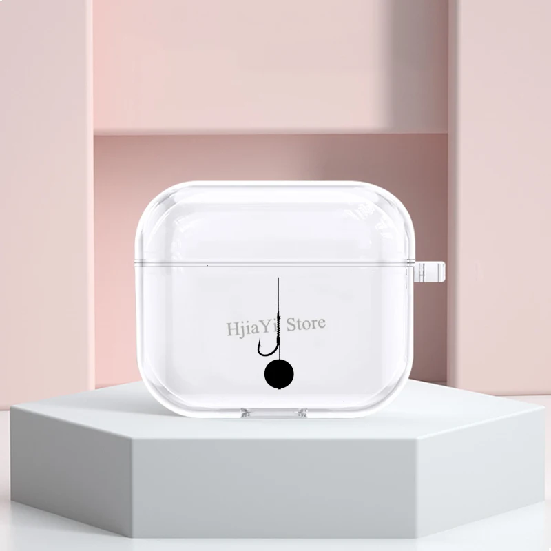 

Чехол с крючком для рыбалки на карпа для Apple Airpods 3, мягкий чехол для Airpods Pro Airpods 2, беспроводные наушники