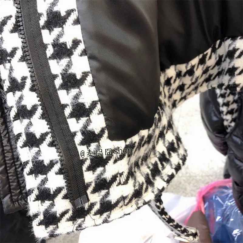 Женская утепленная парка средней длины зимняя из искусственной