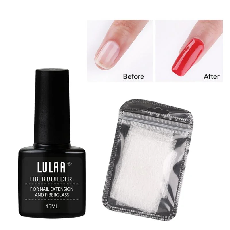 

10PCS Nail Care Fiberglass Silk Nails Wrap for Gel Extension Stickers Fiber glass Nail Form Nail Art Nail Beauty Tool TSLM1