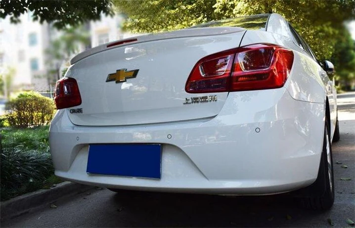 Для Chevrolet спойлер Cruze АБС пластик для автомобиля заднее крыло Праймер цвет задний