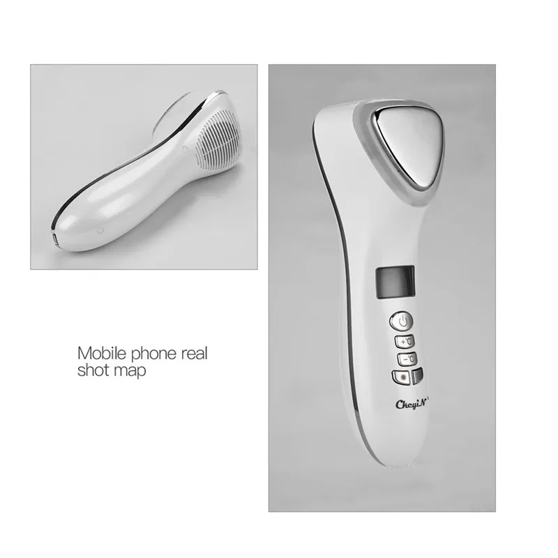 

Ultrasonic Hot Cold Hammer Facial Massager LED Light Photon Vibration Skin Tightening Face Lifting Skin Care Beauty Machine 45