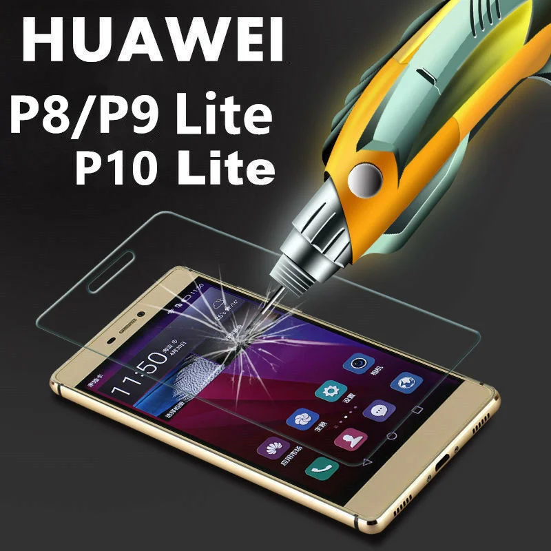 

vitre film protection cran verre tremp For HUAWEI P10,Lite,P8,P9 P20,Honor 10 Mate