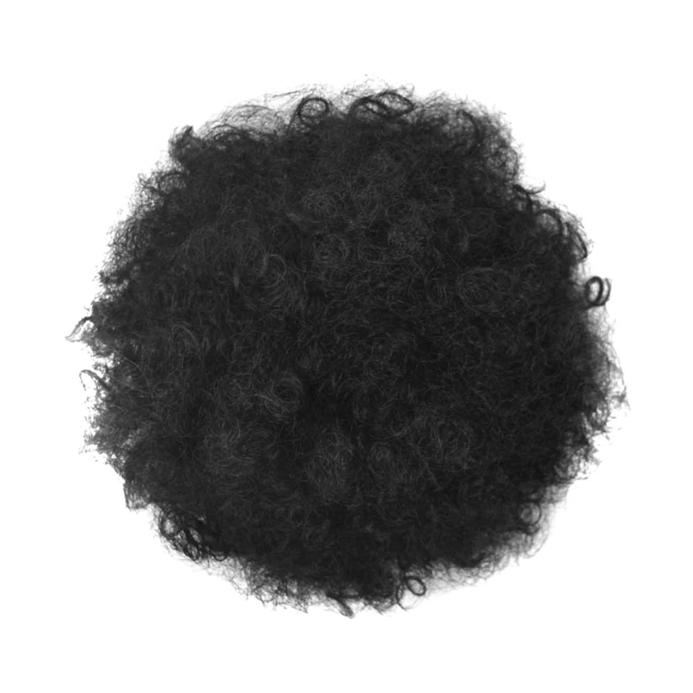 

Ponytail Hairpiece Afro Puff Black Kinky Curly Hair Bun Synthetic Hairpieces Hair Tail Updo Fake Hair Bun Hairpiece For Women