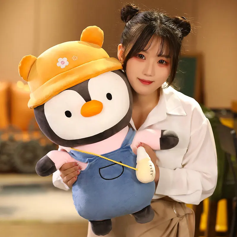 

45/60cm Cartoon Animal White Bear Pillow Soft Stuffed Penguin Doll Birthday Gifts Cloth Cushion Kids Baby Plush Toys