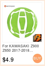 Для Kawasaki Z1000 Z900 Z750 Z650 Z аксессуары для мотоциклов Углеродные 3D Adesivi наклейка эмблема защита бак Pad газа кепки