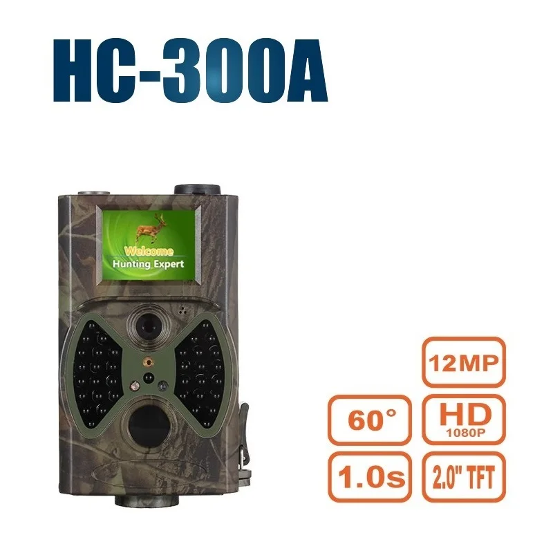 Камера для охоты HC300A HD Цифровая ИК камера фотоловушки с функцией разведки ночным
