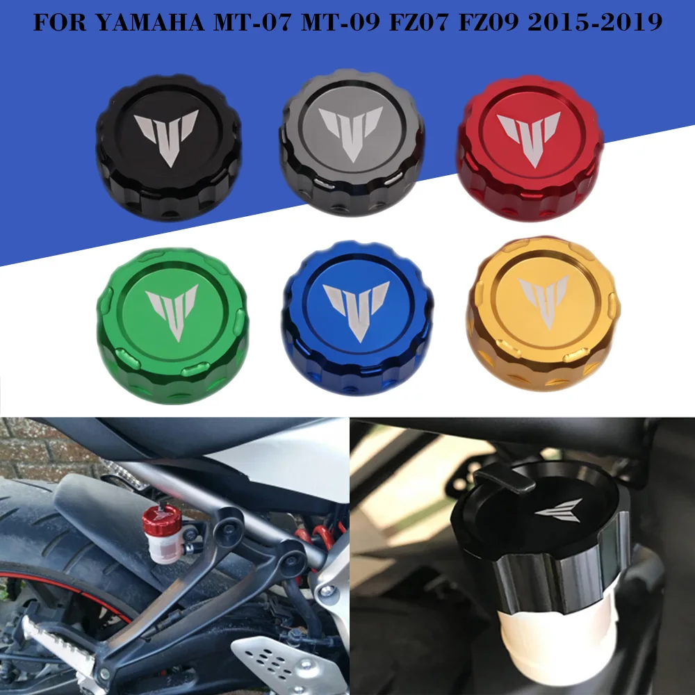 For Yamaha MT-01 MT-03 MT-10 MT-25 TRACER 900 700 GT XSR700 XSR900 2015-2020 Motorcycle Rear Brake Fluid Reservoir Cap Oil Cup | Автомобили