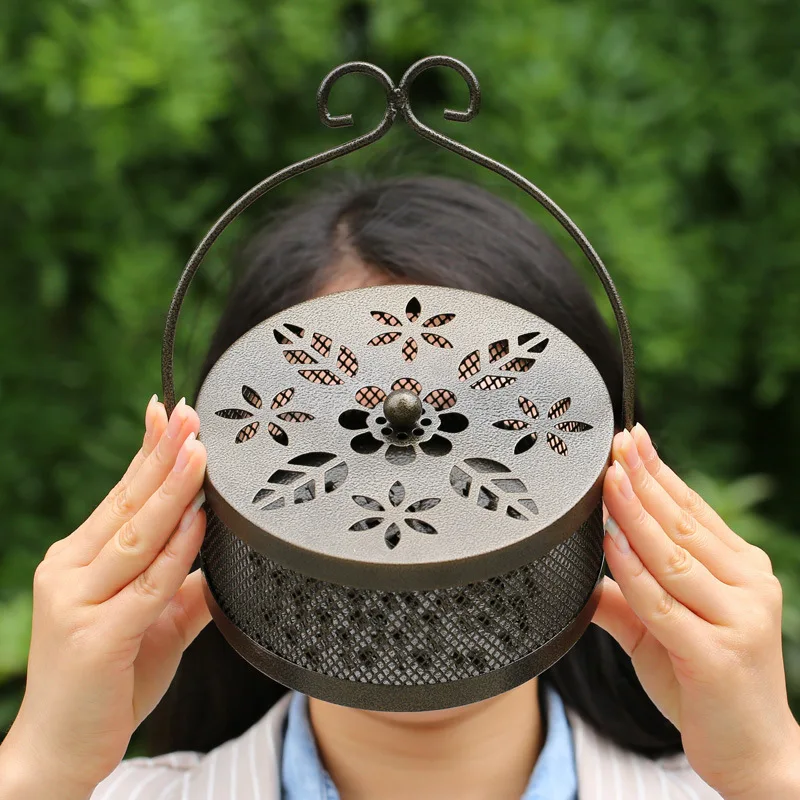 Домашняя противомоскитная стойка наружное средство от комаров коробка для