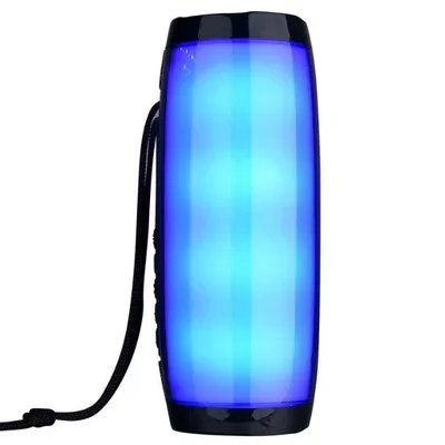 Portable Bluetooth Speaker Waterproof Outdoor TG157 LED Wireless Mini Support TF Card USB Charge 1200mAh | Электроника