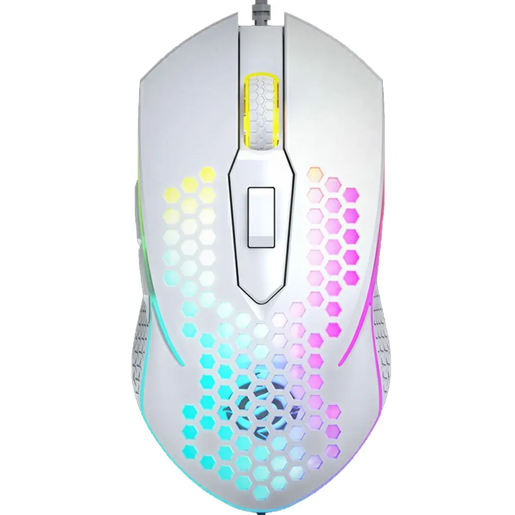 

Mouse Wired Game Mouse Mechanical Desktop Laptop Mouse Hollowed-out Sensitive Positioning Ergonomic